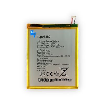 Batería de teléfono móvil de 3240mAh para Alcatel Pop 7 Pop 7S Pop 7 LTE Pixi 8