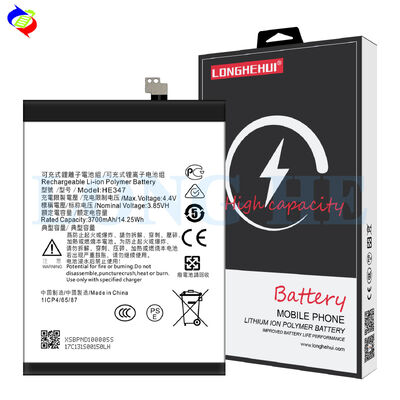 500 PCS Batería de teléfono móvil OEM para Nokia 7 Plus HE347 Batería recargable de 3200mAh