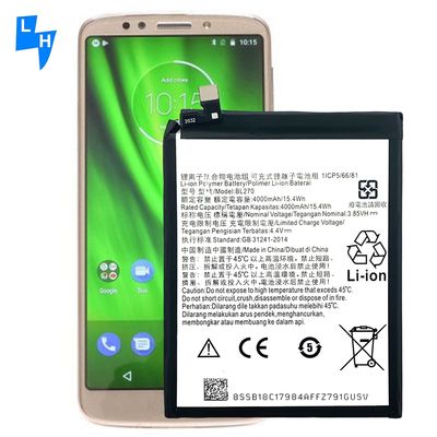 Batería de repuesto BL270 para Motorola G6 Play XT1922 Original y OEM/ODM 500PCS