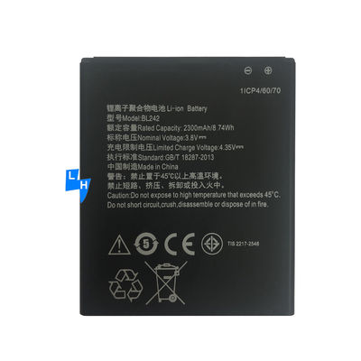 Batería de litio de 2300mAh BL242 VIBE C A2020 A6010 K3 K30 para teléfono móvil Lenovo A6000