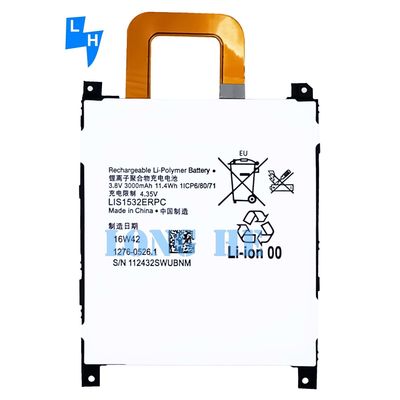 500PCS OEM LIS1532ERPC 3.85V 3000mAh Batería de teléfono móvil para SONY Xperia Z1S 4G/C6916