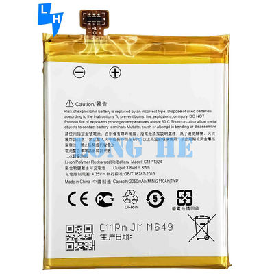 C11P1324 Zenfone 5 2014 A500KL A500G/A500CG/T00J/A500KL C11PGJQ M415 Batería de teléfono móvil de 2110mAh Capacidad
