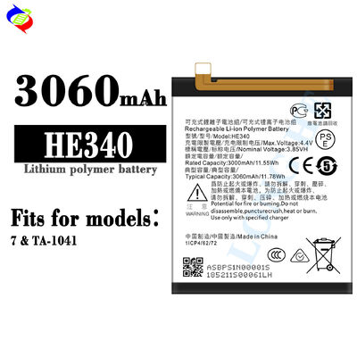 Batería recargable HE340 para TA-1041 Un reemplazo para reemplazar la célula