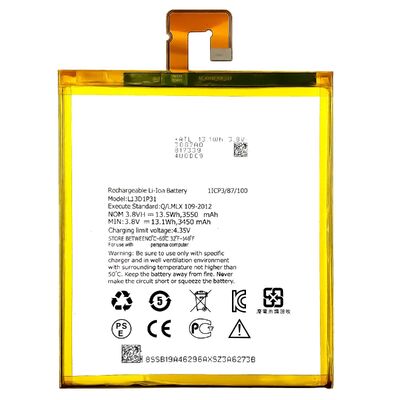 OEM 13.5wh L13D1P31 Batería para Lenovo S5000 A7-50 A3500 S5000H Tablet PC 3550mah 3.8V