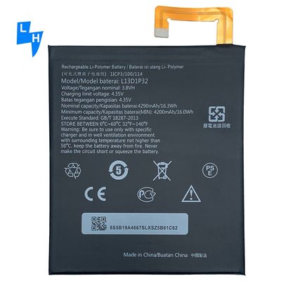 Codificación L13D1P32 4290mAh A8-50 A5500-F A5500-H A5500-HV Batería de guión para Lenovo A5500