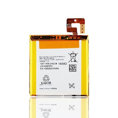 3000mAh 3.85V Batería de iones de litio polímero para Sony Ericsson Xperia T LT30H LT30 en blanco