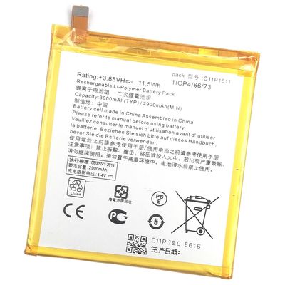 500PCS Ori 1 1 pila de batería para ASUS ZenFone 3 5.0 batería C11P1511 Z012DA Z012DC