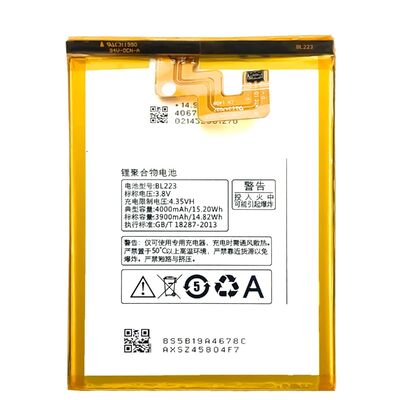 4000mAh BL223 batería para Lenovo Vibe Z2 Pro K80 K80M K920 P90 K7 Durable y potente