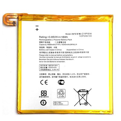 C11P1514 Batería recargable para ASUS ZenPad 3 8.0 ZT581KL 4545 4680mAh 3.85V