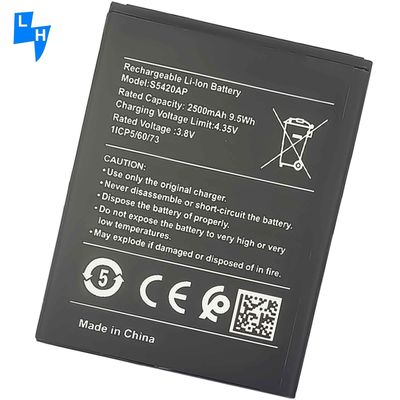 Protección de doble IC 3.8V 2500mAh 9.5Wh S5420AP Batería recargable de iones de litio para Nokia C1