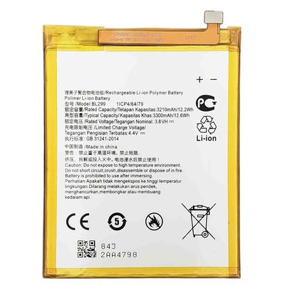 3300mAh BL299 L78071 Batería de teléfono móvil para Lenovo Z5S OEM/ODM 500PCS