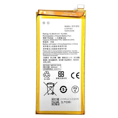 4000mAh C11P1801 Z01QD ZS600KL Batería de teléfono móvil para ASUS ROG Rendimiento garantizado