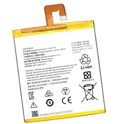 Batería de alta capacidad 3500mAh Compatible con el teléfono móvil Lenovo Tab 7 TB-7504X TB-7504F