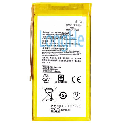Batería de 5000 mAh para ASUS Rog 2 ZS660KL I001D I001DA I001DE I001DC I001DB I001D