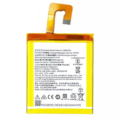 Batería de teléfono móvil blanca L18D1P31 para Lenovo TAB E7 TB-7104X en color blanco