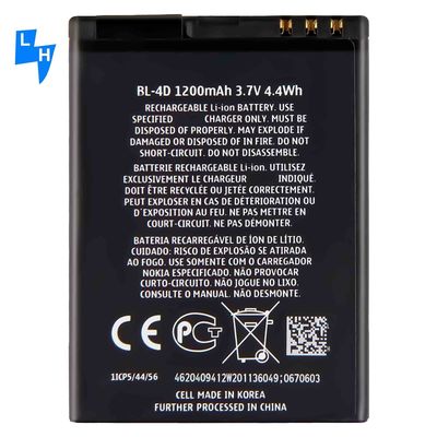 Batería recargable de alta capacidad BL-4D para teléfono móvil Nokia N97 mini E5 E7 N8
