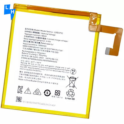 Batería recargable original de polidores de iones de litio para Lenovo Tab m10 Plus con código L19D1P32