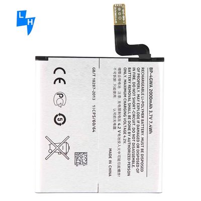 BP-4GWA 3.8V 2550mAh Batería para Nokia Lumia 625 625H 720 720T RM-885 Reemplazo