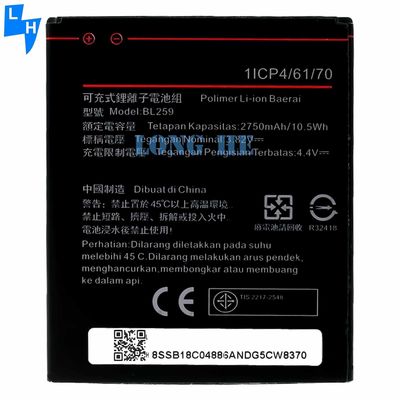 Protección de doble IC 2750mAh BL259 Batería para Lenovo Lemon 3 3S K32C30 K32c36 Vibe K5