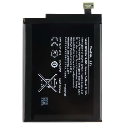 Baterías recargables BV-4BWA Batería de teléfono móvil para Nokia Lumia 1320 3500mAh
