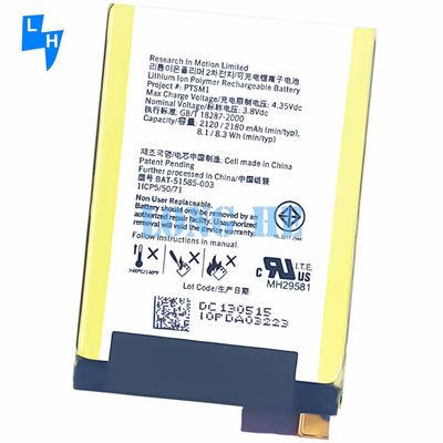 Batería de iones de litio original para BlackBerry Q5 PTSM1 BAT-51585-003 Reemplazo del stock