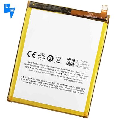 Protección de doble IC 3000mAh Batería de Litio de Alta Capacidad BA611 para Meizu