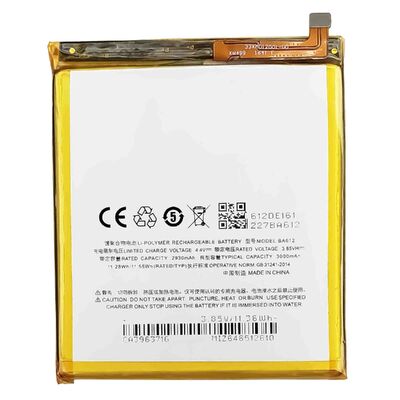 3000mAh BA612 batería recargable para Meizu Meizy 5S M6 12M M5 M612Q M5S teléfono móvil