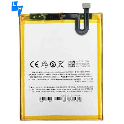 Batería de reemplazo de litio BA621 compatible con MeiZu para M5 Note Note 5 3.85V 4000mAh A