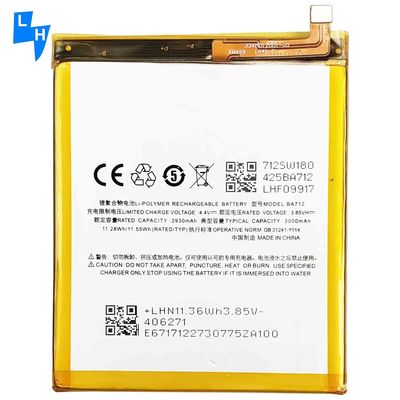 3000mAh Batería BA712 para MeiZu M6s Meilan S6 Mblu S6 M712Q/M/C M712H y de larga duración