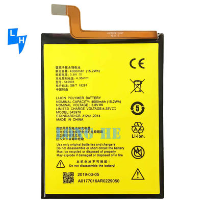 Batería de teléfono móvil de alta capacidad 4000mAh para ZTE Blade A601 545978