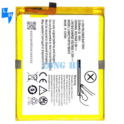 ZTE Blade D6 V6 X7 Batería de Li-ion Polímero Li3822T43P3h786032 2200mAh 3.8V Reemplazo
