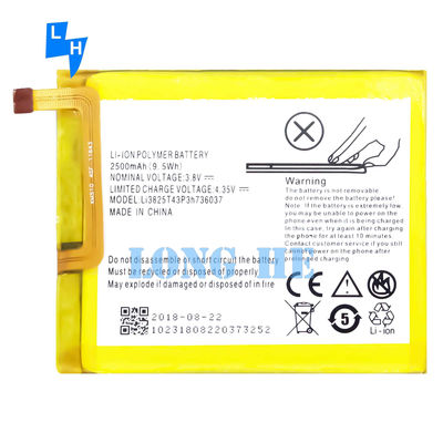 ZTE Blade A2 V7 Lite BV0720 Li3825T43P3h736037 Batería con alta capacidad 2500mAh OEM