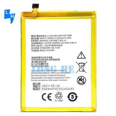 ZTE Blade V8 Lite V0820 Li3925t44p6h765638 Batería para teléfono inteligente con 2500mAh de capacidad