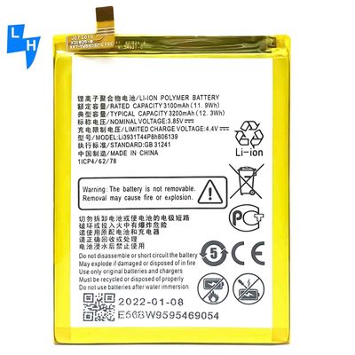 500 piezas OEM/ODM Negro Li3931T44P8h806139 Batería para ZTE Blade A7 A7 Vita V10 V10 Vita