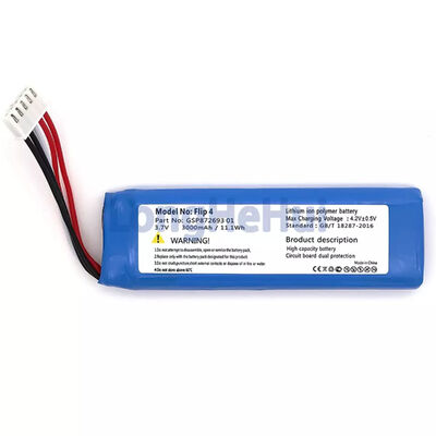 Actualice su JBL-Flip 4 Edición Especial con una batería de altavoz recargable de 3.7V 3000mAh