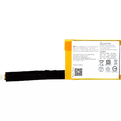 Batería de repuesto negra para JBL GO2 730mAh Batería de polímero de iones de litio 3.7V recargable