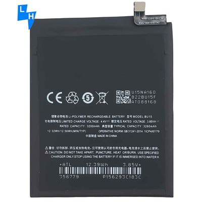 Batería Meizu U20 con capacidad de 3260mAh y excelente resistencia