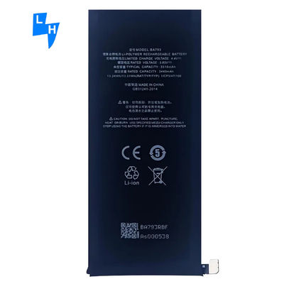 Meizu PRO 7 PLUS Batería de teléfono móvil en negro con A y alta compatibilidad