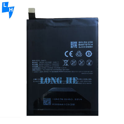 100% de reemplazo de batería de teléfono inteligente compatible para Meizu 16X M1872 M872H M872Q 3100mAh