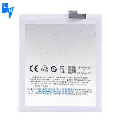 Meizu Meilan M1 BT50 Batería 3140mAh Recargable Batería de reemplazo de polímero de litio