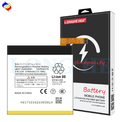 Batería de litio de polímero AAA UBATIA280AFN1 para Sharp Aquos R SH-03J SHV39 605SH 3160mAh