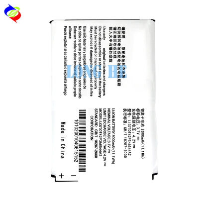 3000mAh Li3730T42P3h6544A2 Batería para ZTE MF96/Z289L Optimum rendimiento y eficiencia