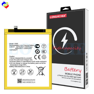 Batería móvil de reemplazo 3.85V G005 3075mAh Para GM8 Baterías de iones de litio originales