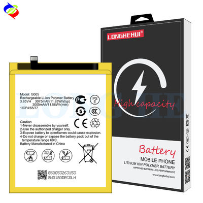 3075mAh GM8 Batería de repuesto 3.85V G005 Original de iones de litio para móviles generales