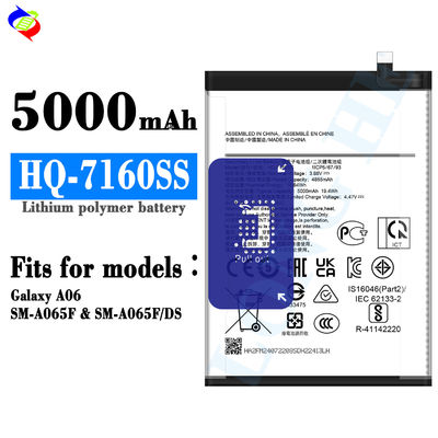 Batería original HQ-7160SS 5000mAh Batería para teléfono móvil Galaxy A06 SM-A065F