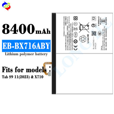 Batería para tabletas EB-BX716ABY para Tab s9 11 2023 X710 Batería de reemplazo original