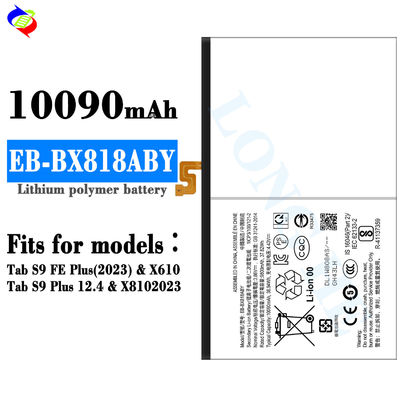 Batería de mesa EB-BX818ABY para Tab S9 FE Plus 2023 X610 Tab s9 más 12.4 x8102023
