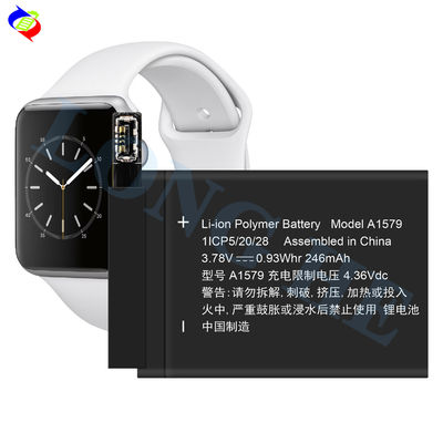 Reposición Smart Watch S1 42mm A1579 Batería A1579 Batería para Apple Watch Serie 1 Batería A1803