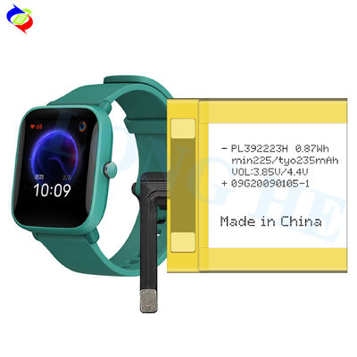 Batería PL392223H 235mAh Batería para Huawei HUAMI Amazfit POP A2009 Batería de reloj inteligente