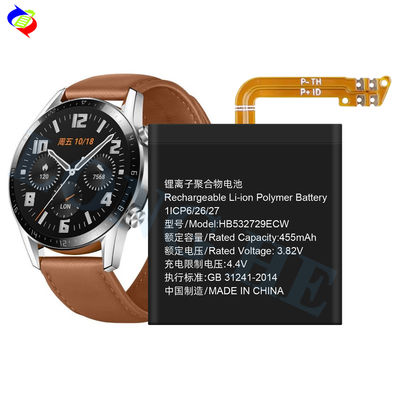 Batería HB532729ECW 455mAh Batería de 46MM para Huawei Watch GT2 GT 2 Smartwatch Batería de 46MM